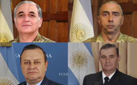 Macri cambia la cúpula de las Fuerzas Armadas
