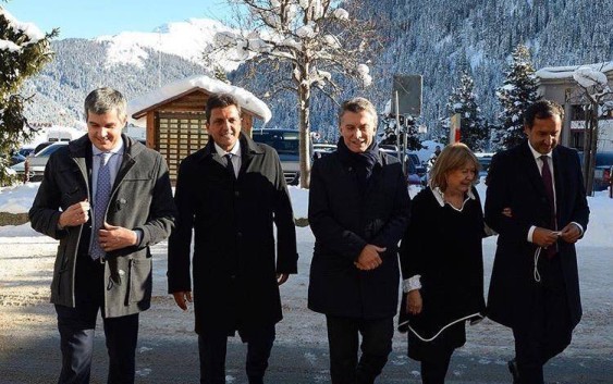 Mauricio Macri en Davos